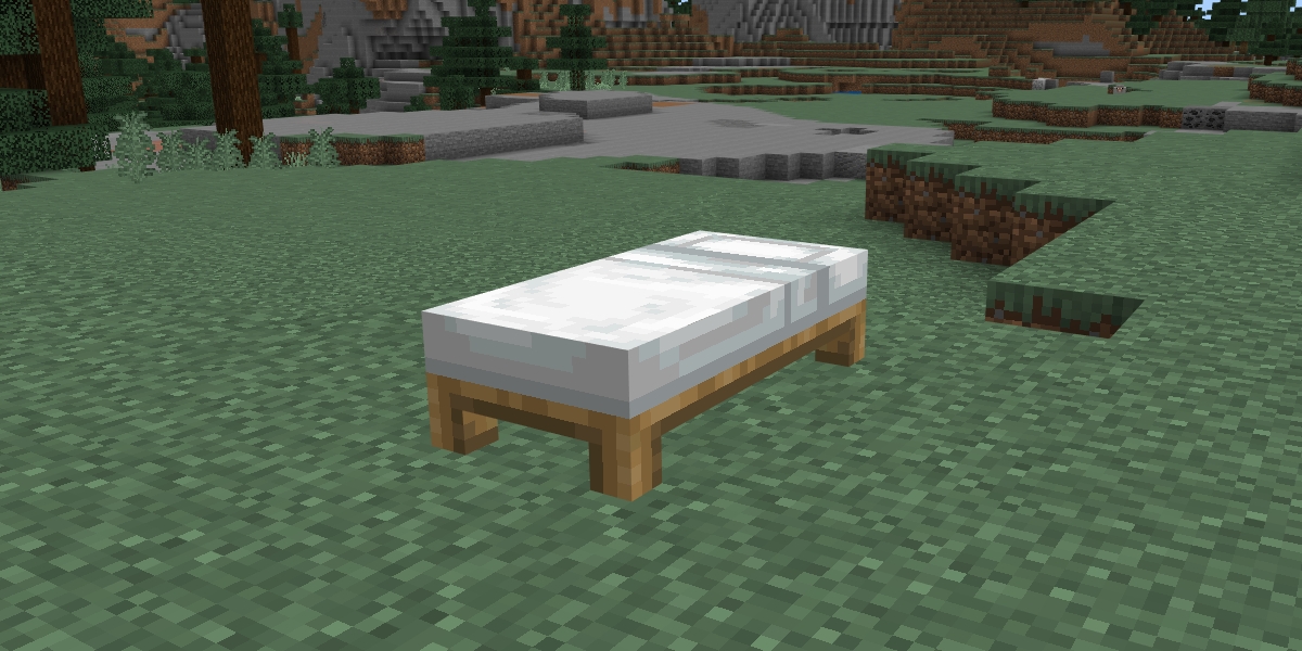 Cómo hacer una cama en minecraft