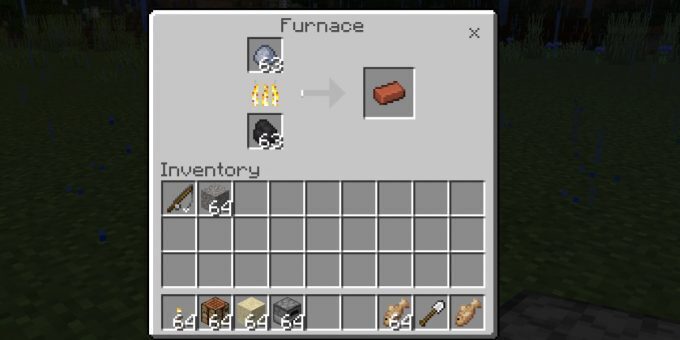 bricks in Minecraft