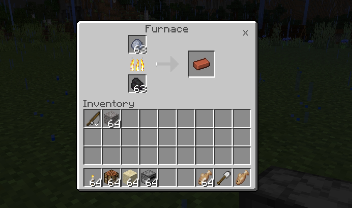 How to make bricks in Minecraft