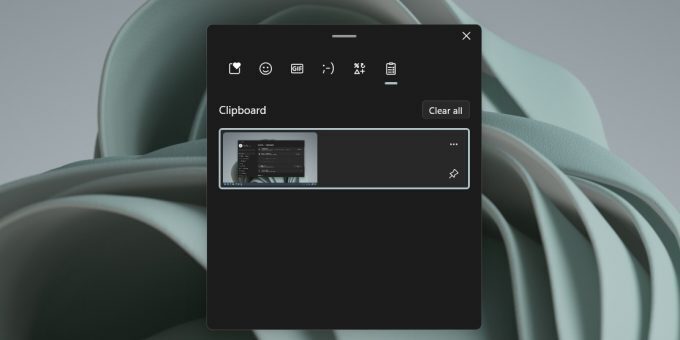 clipboard history on Windows 11