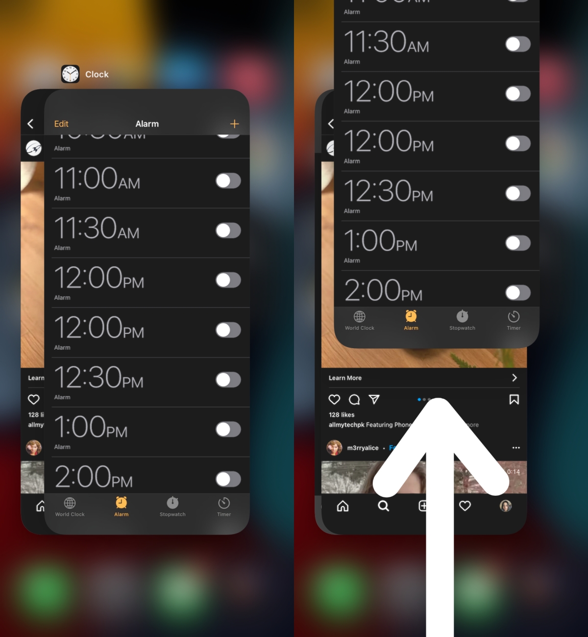 how to see open windows on iphone 12