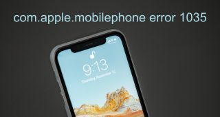com.apple.mobilephone error 1035