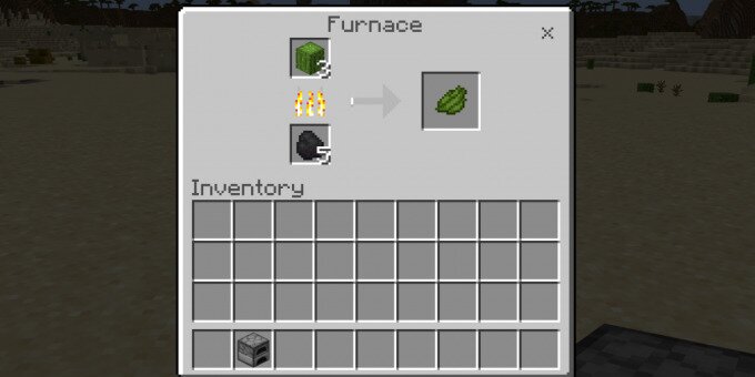 green dye in Minecraft