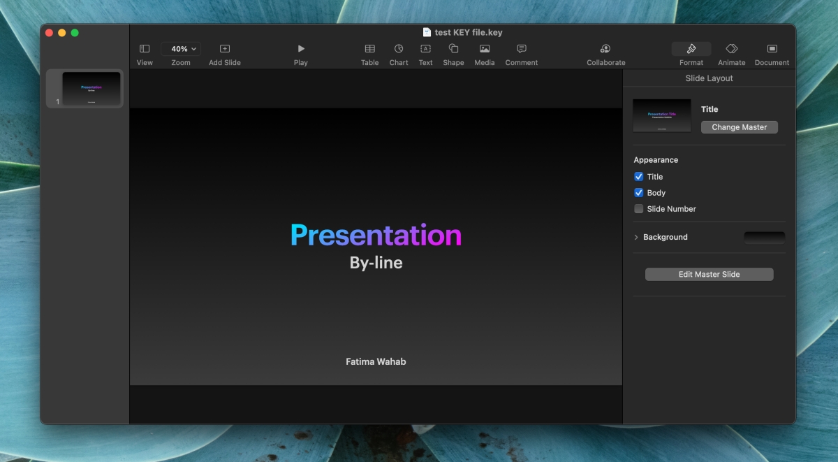 apple keynote for windows 10