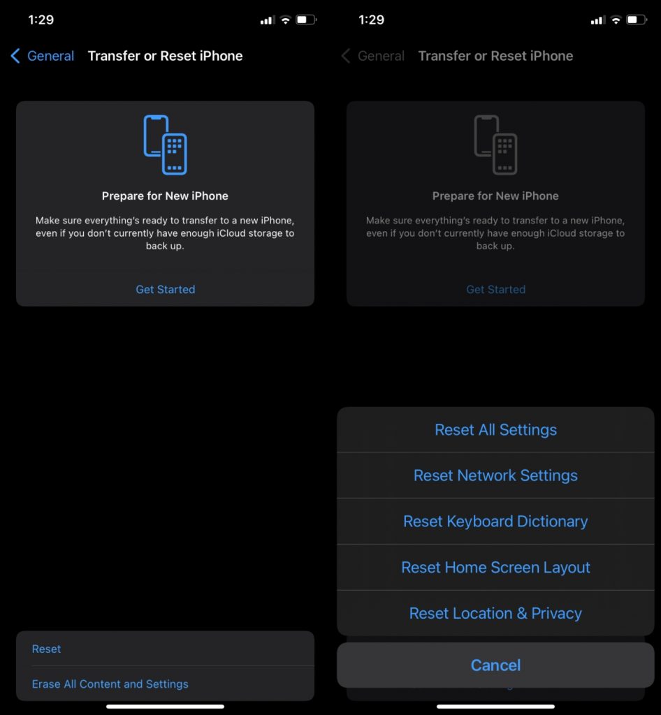 How to fix the com.apple.mobilephone error 1035