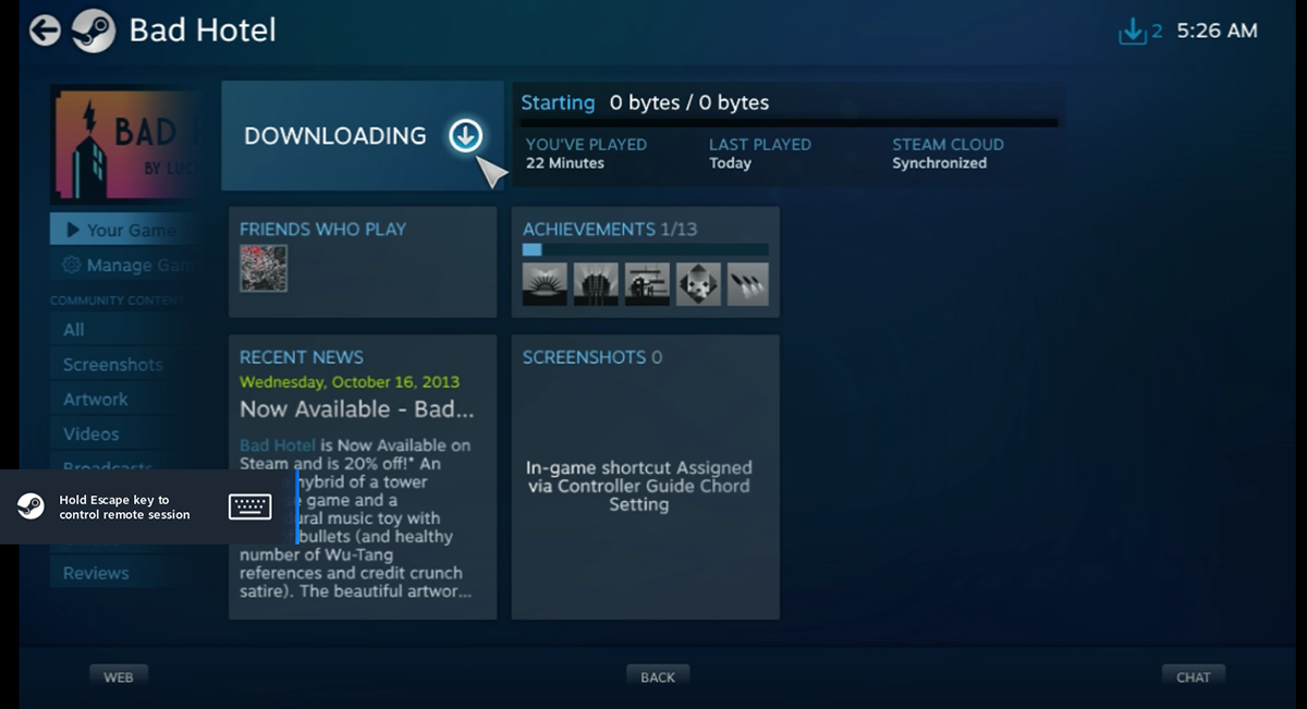 sl download game - Come eseguire lo streaming di giochi Steam sul desktop Linux