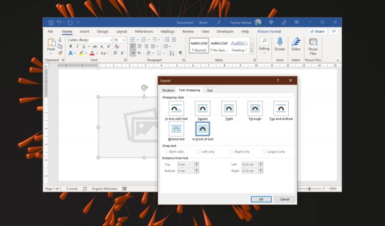 how to move pictures in microsoft word 