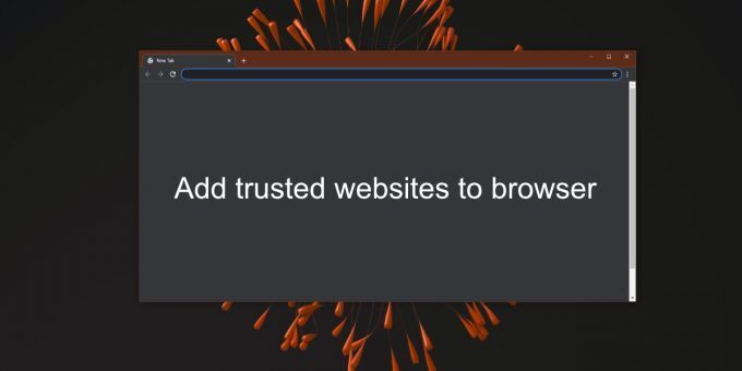 trusted websites browser