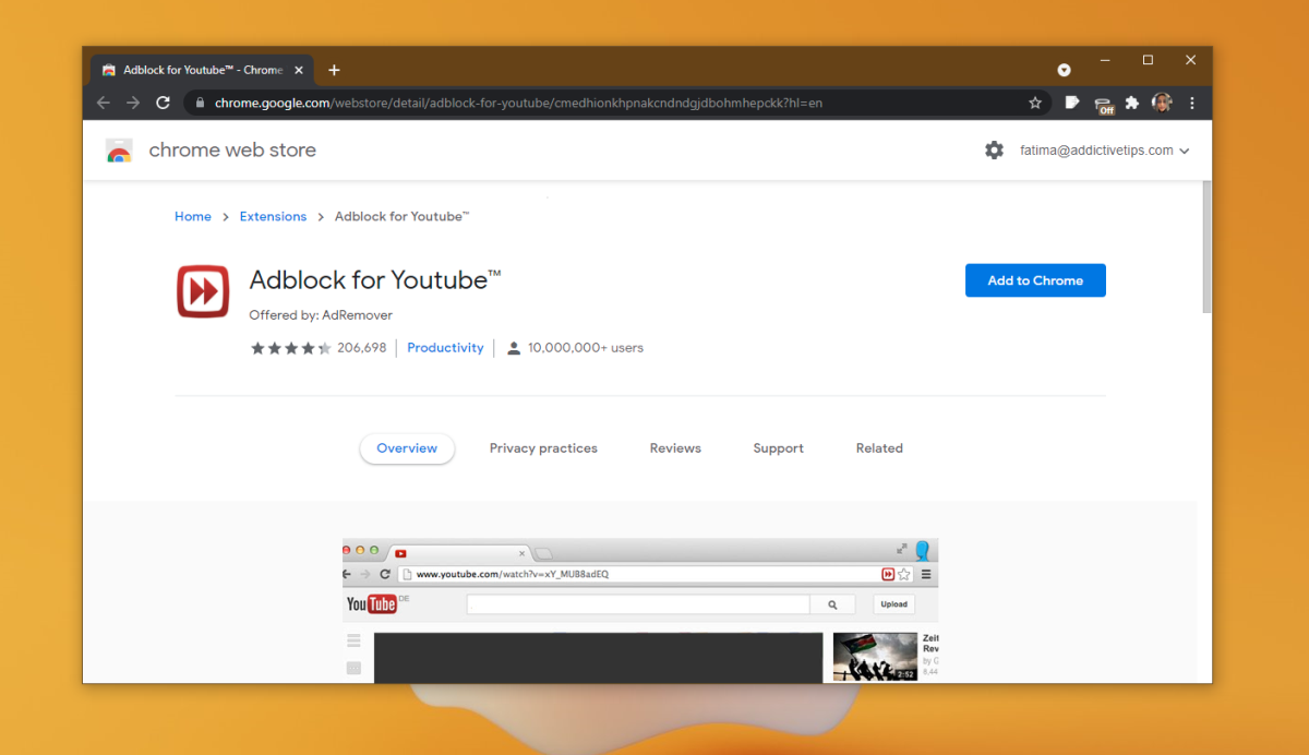 how to add adblocker for ipad youtube