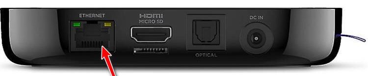 Connect the Ethernet cable