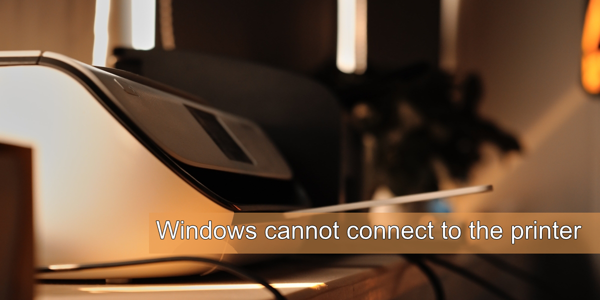 Windows не может подключиться к принтеру