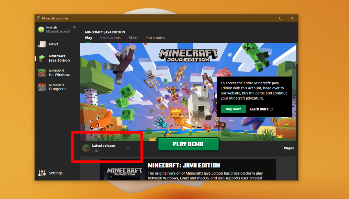 minecraft java version - Come riparare Minecraft: errore con l’account all’accesso