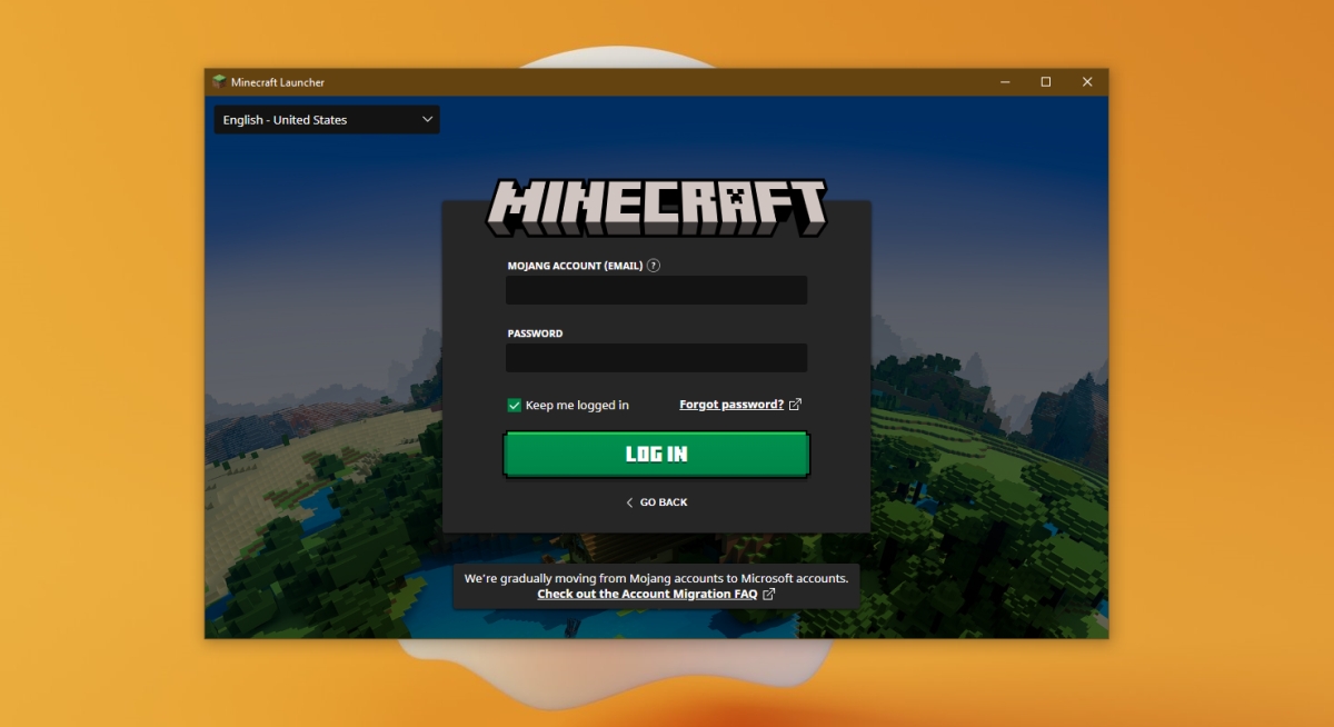 reset password in Minecraft 2 - Come riparare Minecraft: errore con l’account all’accesso