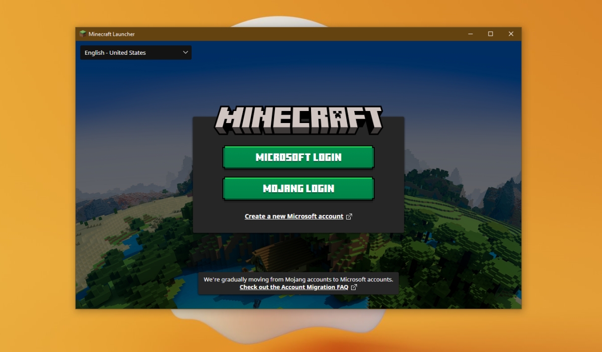 reimposta la password in Minecraft