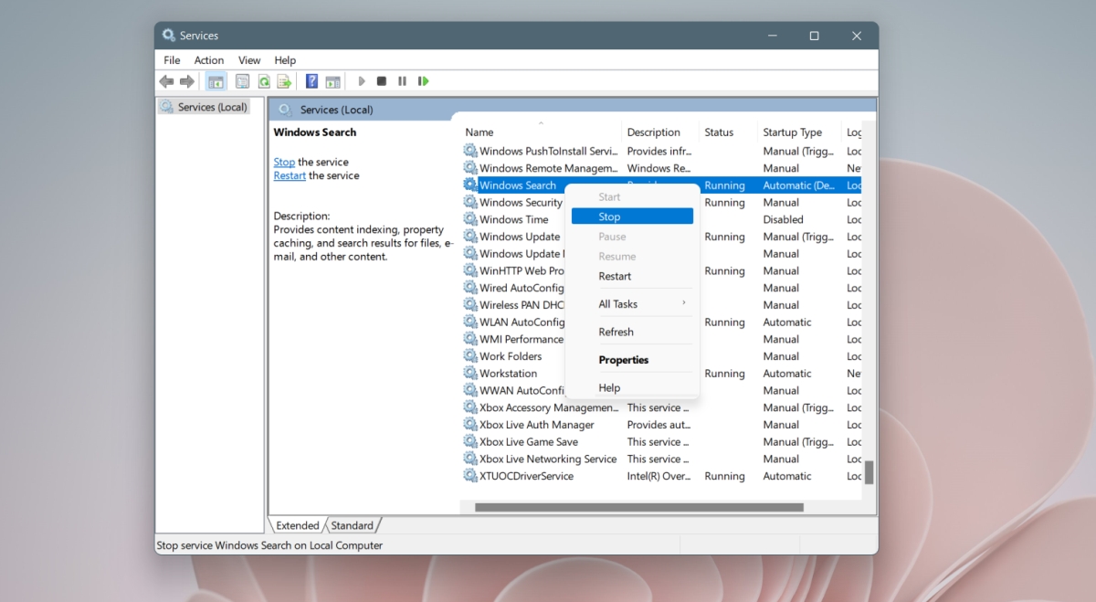 restart windows search - Cosa fare se il menu di ricerca non funziona in Windows 11