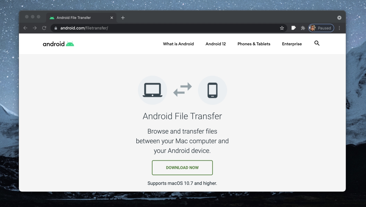 transfer Android to a Mac - Come trasferire foto da Android a Mac