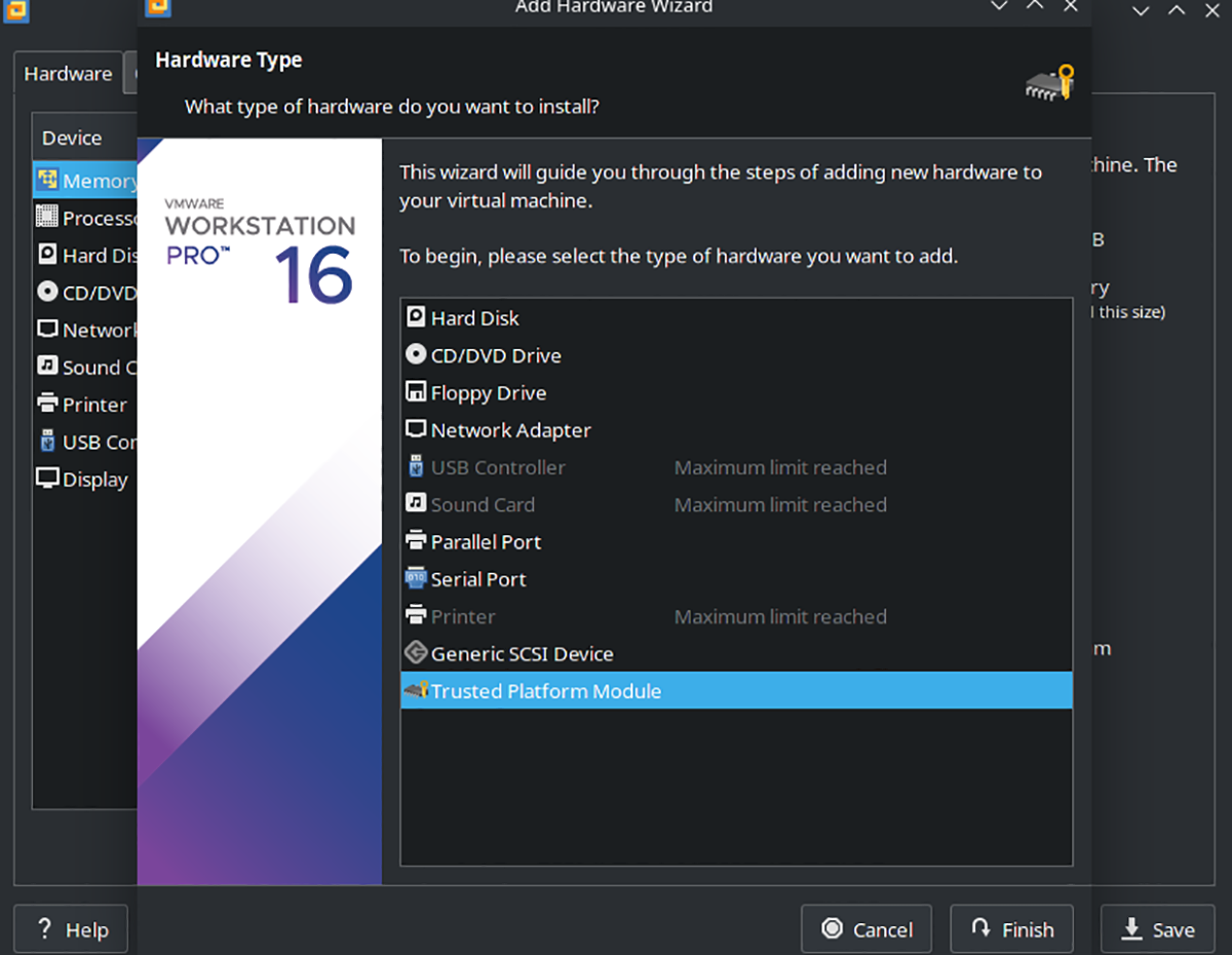 vmware win11 tpm - Come eseguire Windows 11 su Linux in VMWare Workstation