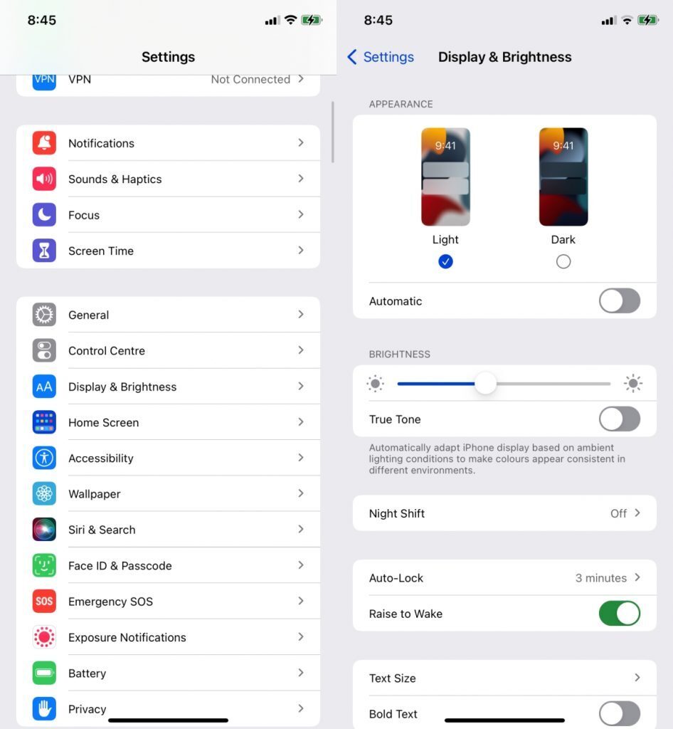 How to enable Dark Mode for iPhone on iOS 15