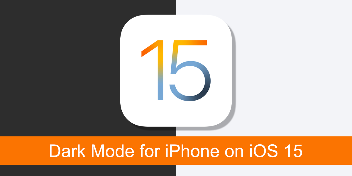Modalità scura iPhone iOS 15