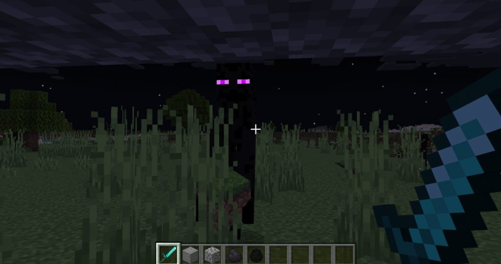 How to easily kill an Enderman in Minecraft