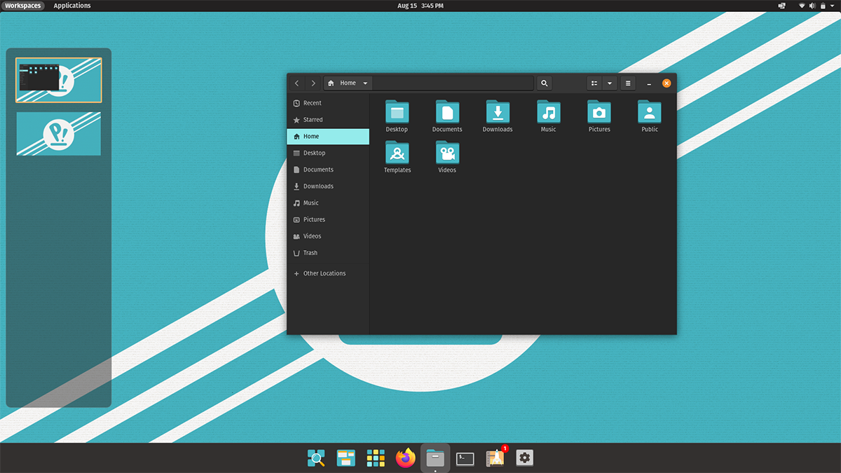 Pop OS 21.04 with the COSMIC desktop