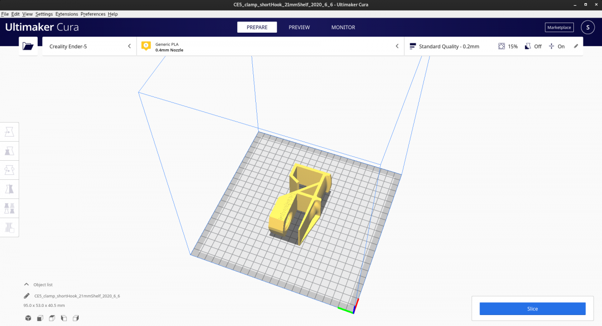 cura 1 e1639724803347 - Come installare l’affettatrice Ultimaker Cura su Linux