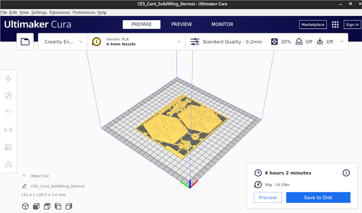 How prepare a model for printing on Cura