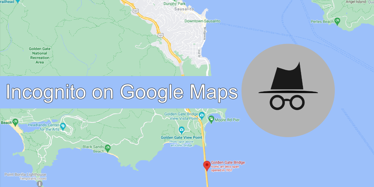 navigazione in incognito su Google Maps