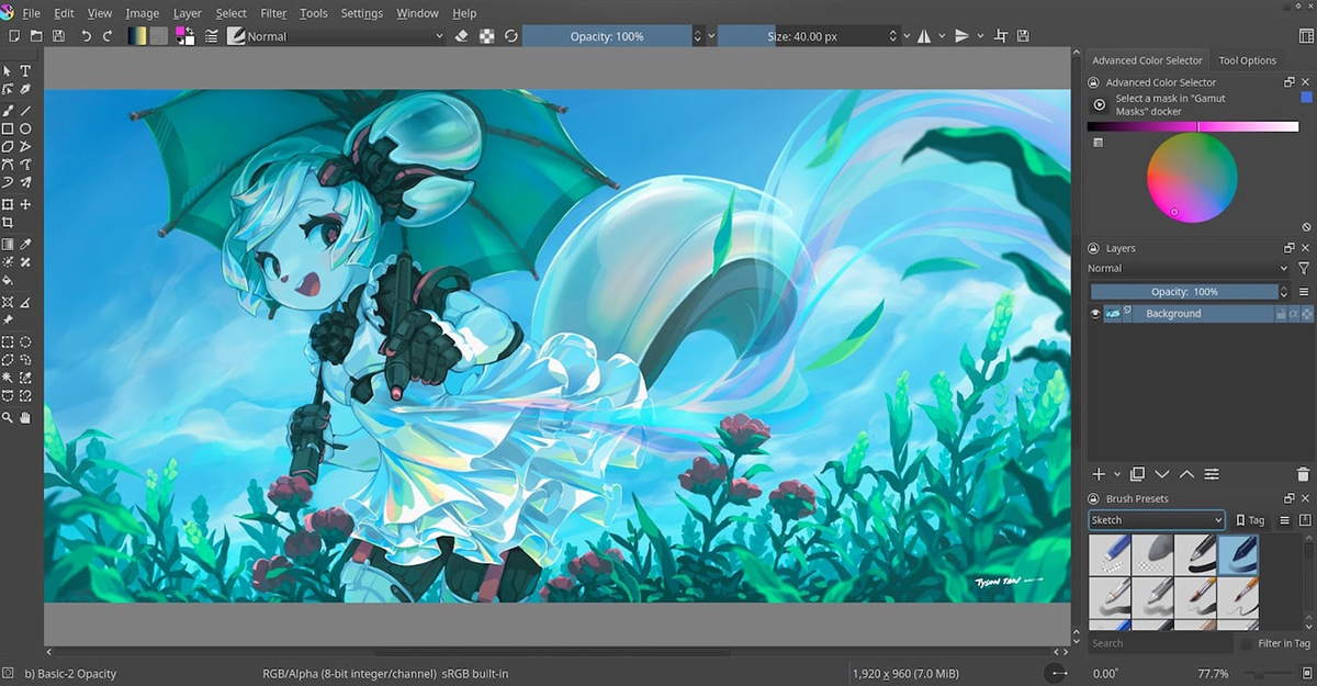 So aktualisieren Sie auf Krita 5.0 unter Linux - krita 5.0 2