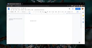 How to set a custom page size in Google Docs