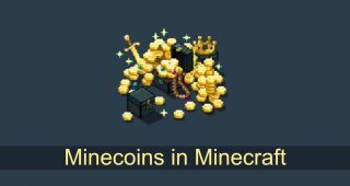 Minecoins in Minecraft