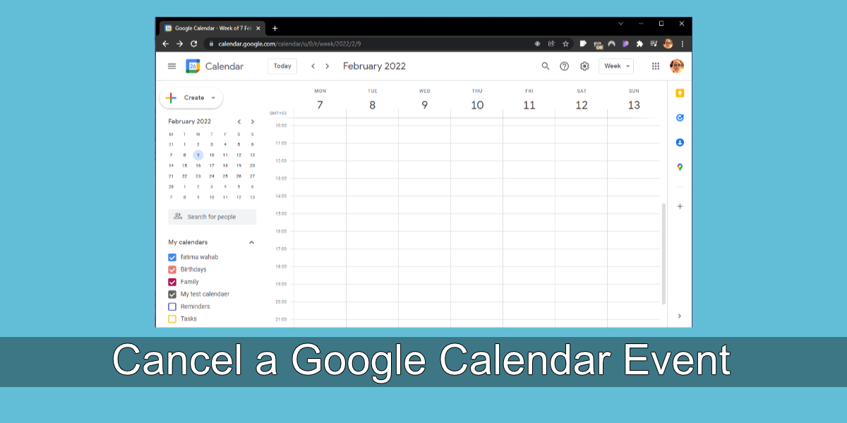 How To Cancel A Google Calendar Event