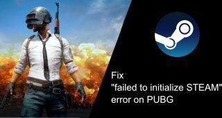 failed to initialize STEAM