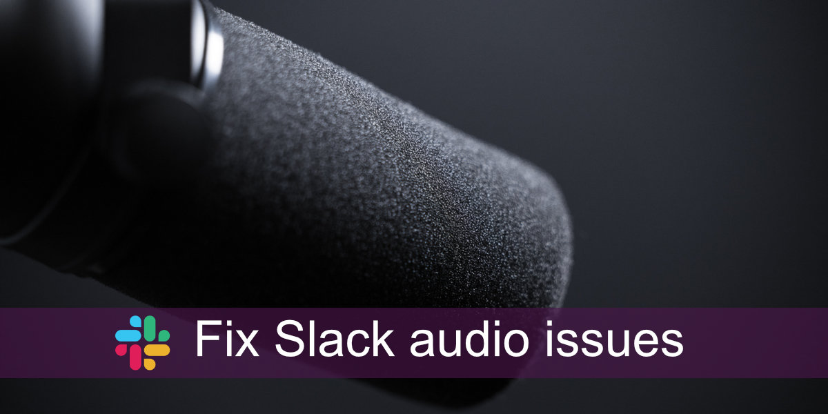 risolvere i problemi di audio lento