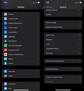 how to force restart iphone 13 ios 18