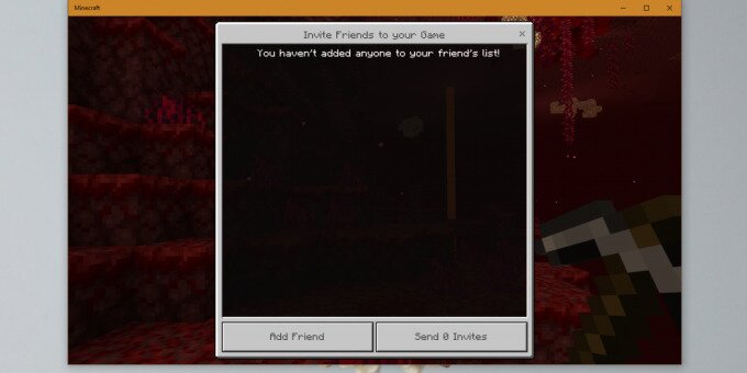 friends on Minecraft