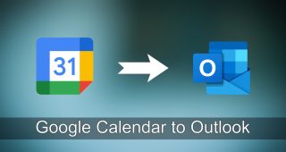How to add Google Calendar to Outlook