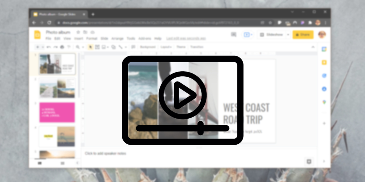 How to add video to google slides