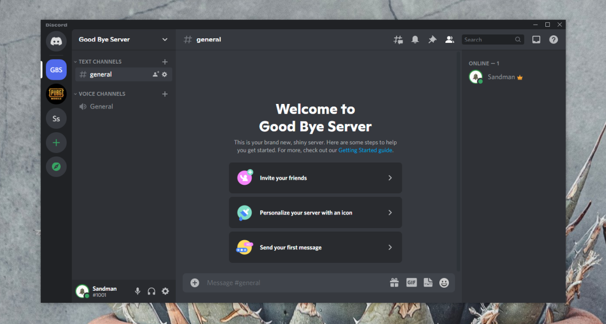 How to make a Discord server