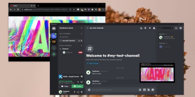 stream Netflix on Discord