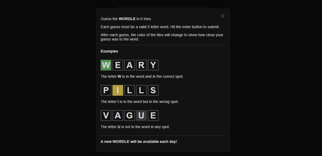 How to play Wordle