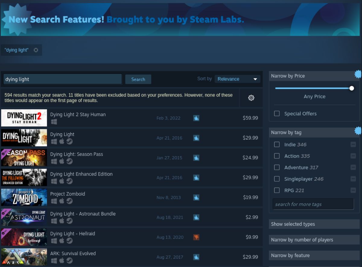 dying light steam app number dying light steam app number