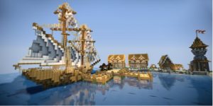 Fun Things to Build in Minecraft Pirate Ship