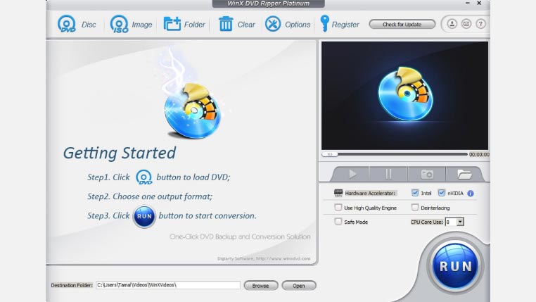 Lire un DVD sur Windows 10, 11 à l'aide de WinX DVD Ripper