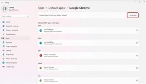 How to set Chrome as default browser on Windows 11 in one-click