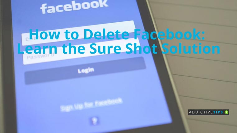Come eliminare l'account Facebook