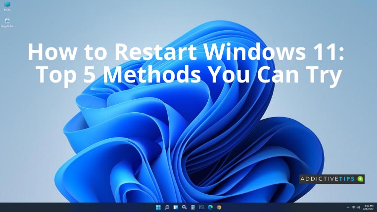 Как перезапустить Windows 11 на домашний экран Windows 11