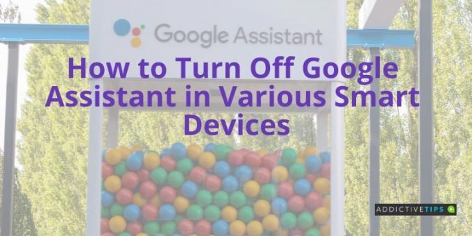 How to turn off Google Assistant