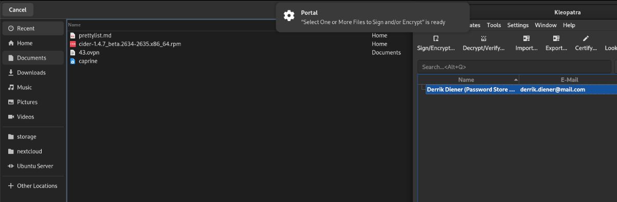 Encrypt files on Linux the easy way with Kleopatra - Addictive Tips Guide