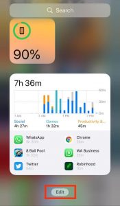 Vérifier la batterie de l'airpod